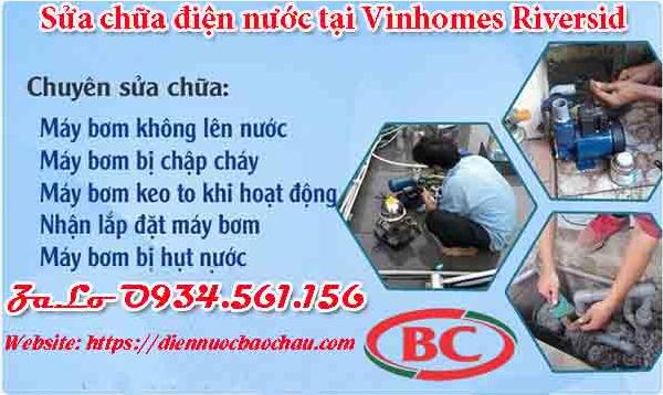 Dịch vụ sửa chữa điện nước tại nhà chung cư & căn hộ khu đô thị Vinhomes Riverside