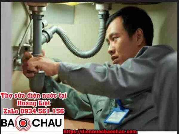Dịch vụ sửa chữa điện nước tại Hoàng Liệt – Thợ sửa  máy bơm nước cùng phường
