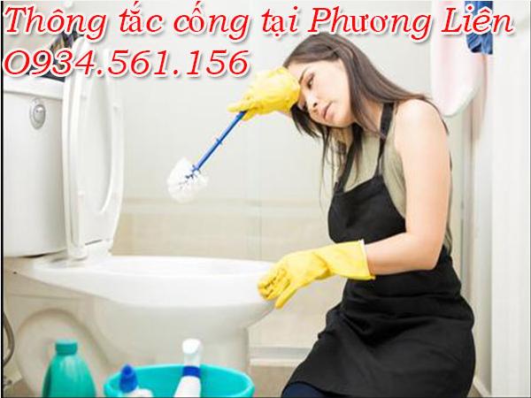 Dịch vụ thông tắc cống ở phường Phương Liên – Thợ thông bồn cầu giá chuẩn