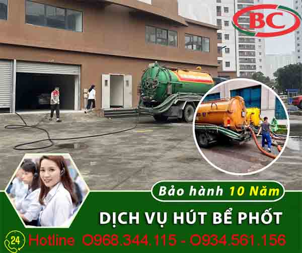 Dịch vụ hút bể phốt tại huyện Giao Thủy – Xe hút bồn cầu chuyên dụng – Thợ xử lý chất thải hố ga chuyên nghiệp